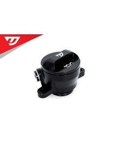 Unitronic Low Profile Oil Fill Neck for 2.5TFSI, Black Anodized